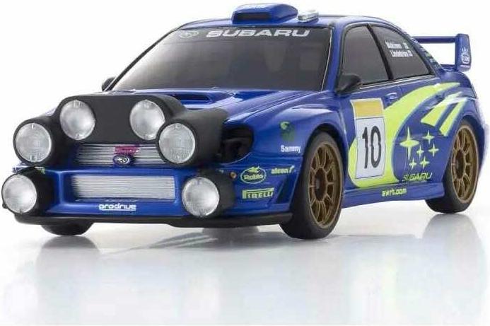 Produktbild Kyosho Mini-Z MA020 Subaru Impreza WRC 2002 Weiss, ARTR (ARR Almost-Ready-to-Race)