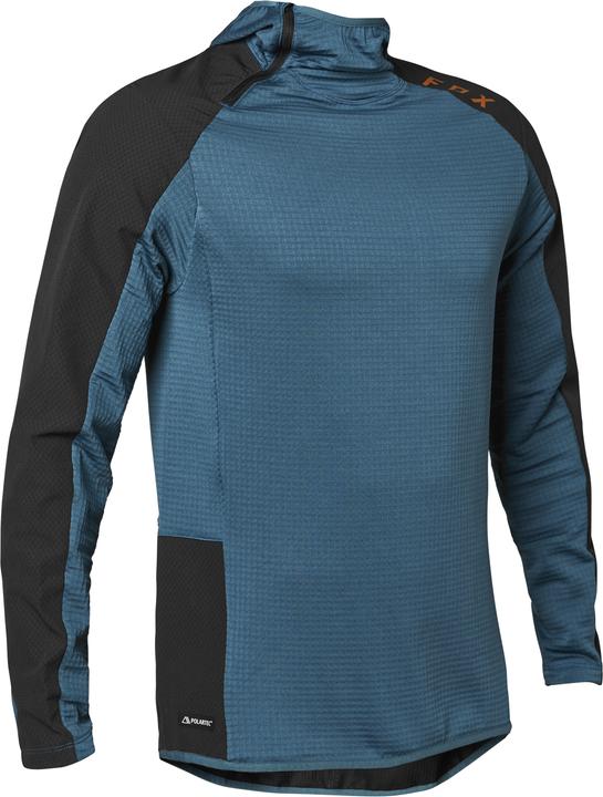 Fox Hoodie 21 Defend Thermo Slt Blu S (S)