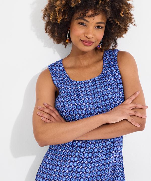 Actual product image Joe Browns Reversible Paisley and Geo Crinkle Tunic (38)