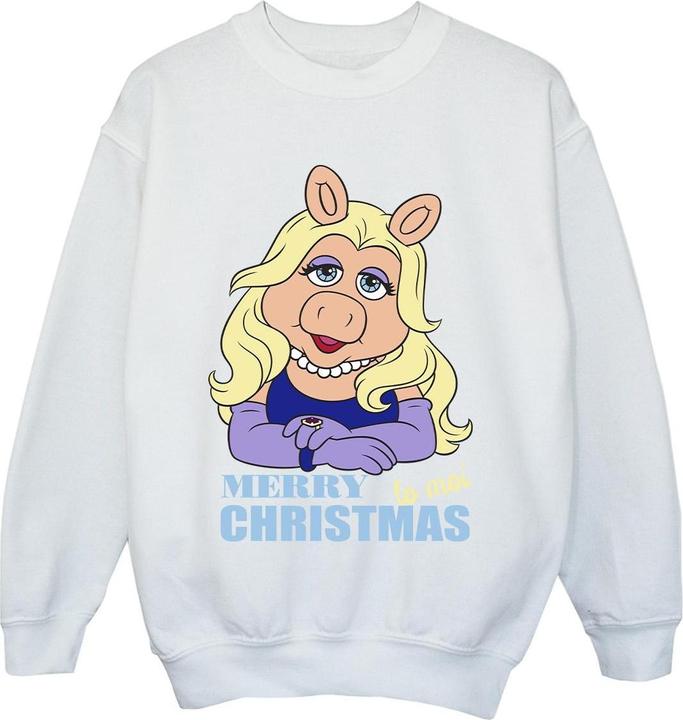 Disney Muppets Miss Piggy Queen of Holidays Sweatshirt Jungen