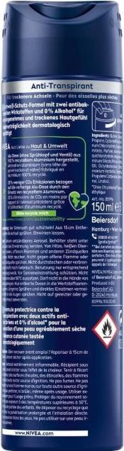 Immagine prodotto NIVEA Attivo secco (Getto vaporizzato, 150 ml)