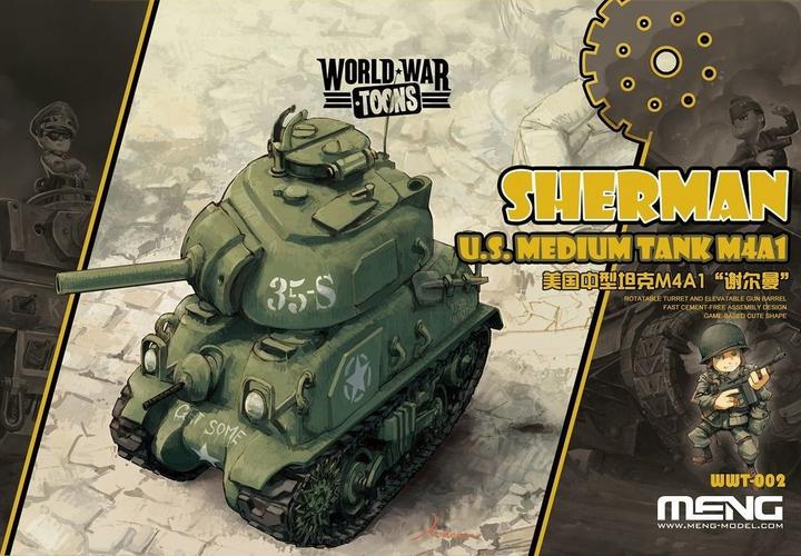 Image du produit Meng-Model U.S.Medium Tank M4A1 Sherman