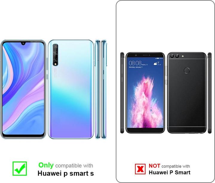 Actual product image Cadorabo Case for Huawei P SMART S with belt clip (Huawei P Smart S)