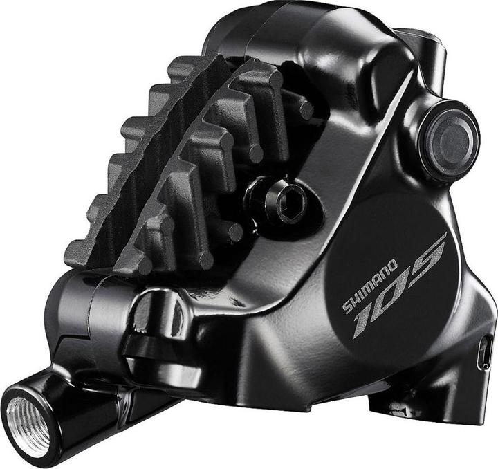 Produktbild Shimano Scheibenbremsen-Set 105 BR-R7170 mit ST-R7120 vorne schwarz (Vorderradbremse, Bremsset, 2)