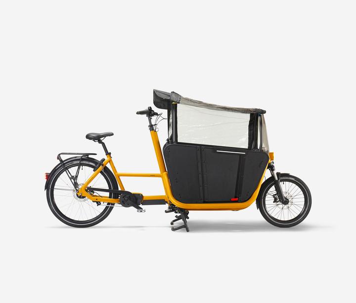 Produktbild Btwin E-Lastenfahrrad Cargobike Long John F900E Family gelb