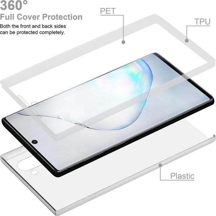 Immagine prodotto Cadorabo TPU 360 gradi di copertura del caso (Samsung Galaxy Note 10)