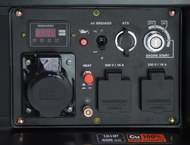 Produktbild Daewoo Power Products Diesel Stromerzeuger (4500 W, 13.50 l)