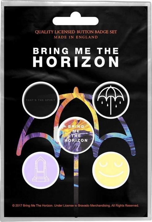 Bring Me The Horizon That's The Spirit Abzeichen (5er Pack)
