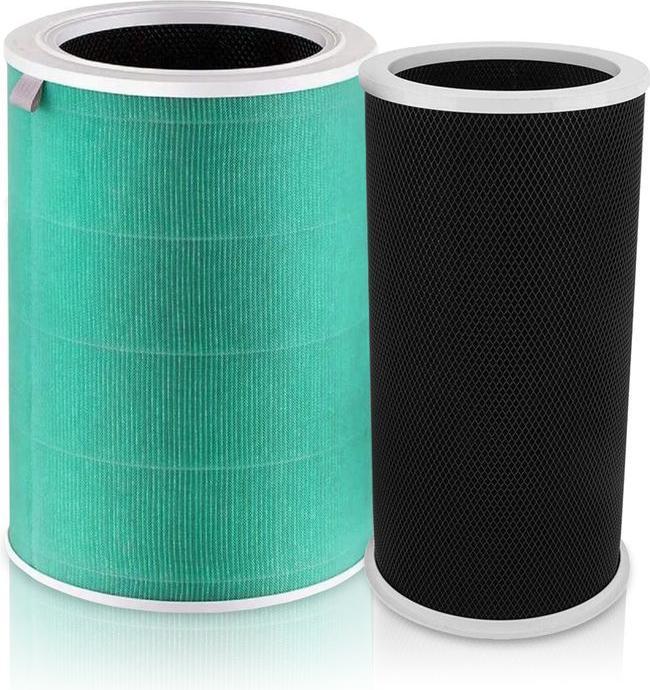 Hermex Kit de filtres HEPA et à charbon actif pour Xiaomi Mi Air Purifier 3C (1 x)
