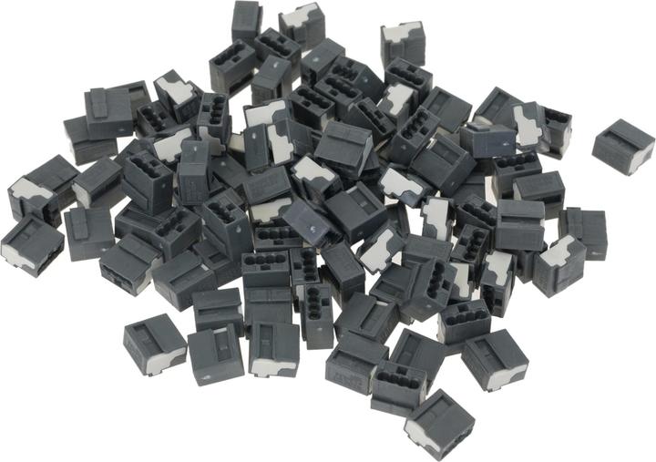 Produktbild Wago Steckklemme Micro-Wago 4-fach schwarz