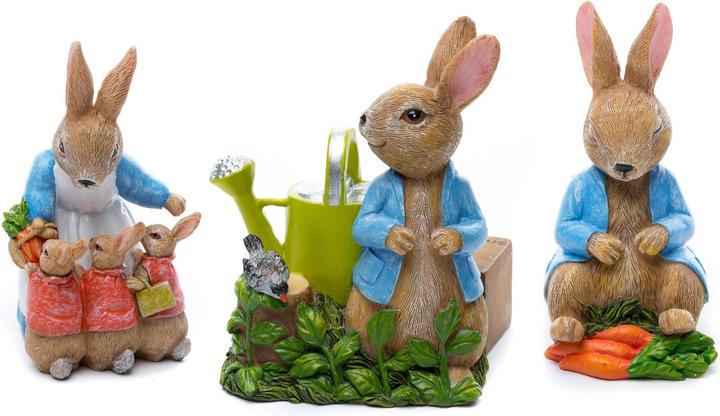 Actual product image Jardinopia Plant Pot Feet Potty Feet Beatrix Potter, Set of 3 (6.50 cm, 8 cm)
