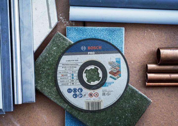 Image du produit Bosch Professional Zubehör Disque à tronçonner PRO Multi Material X-Lock, 125 x 1 x 22,23 mm