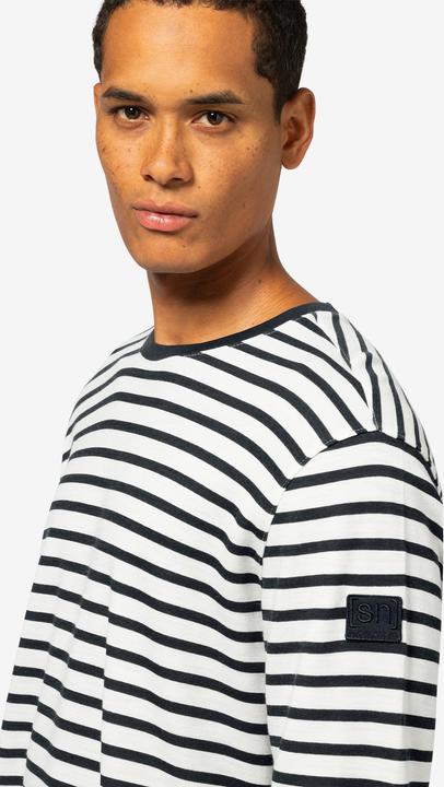 Produktbild Super Natural Solution Stripe Bio Crew (XXL)