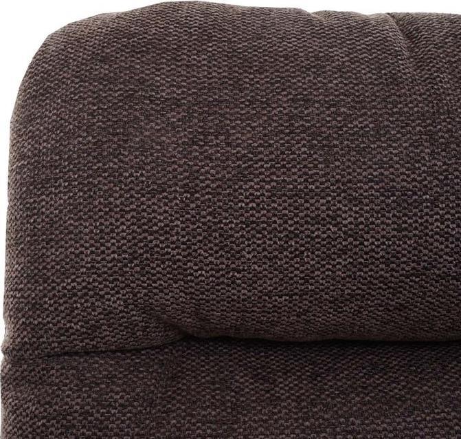 Produktbild Mendler 6er-Set Esszimmerstuhl HWC-G66, Küchenstuhl Stuhl, drehbar Auto-Position Stoff/Textil - braun-dunkel