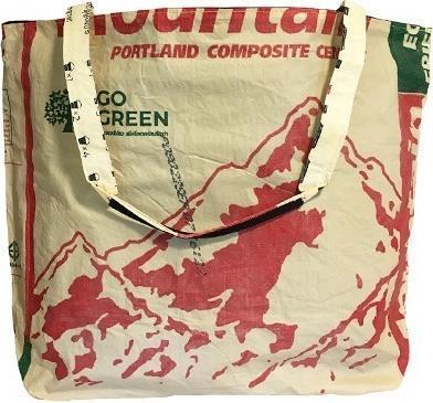 Image du produit Bekos Upcycling - Sac universel en sacs de nourriture pour poissons recyclés, jaune