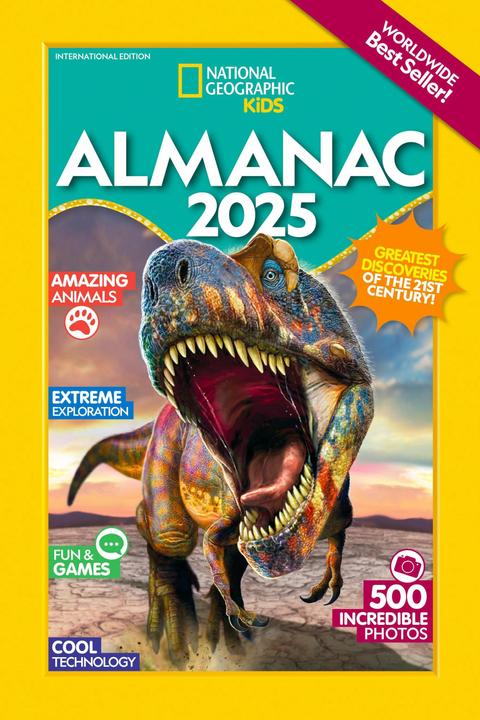 Produktbild National Geographic Kids Almanac 2025 (International Edition) (Weicher Einband, Englisch)