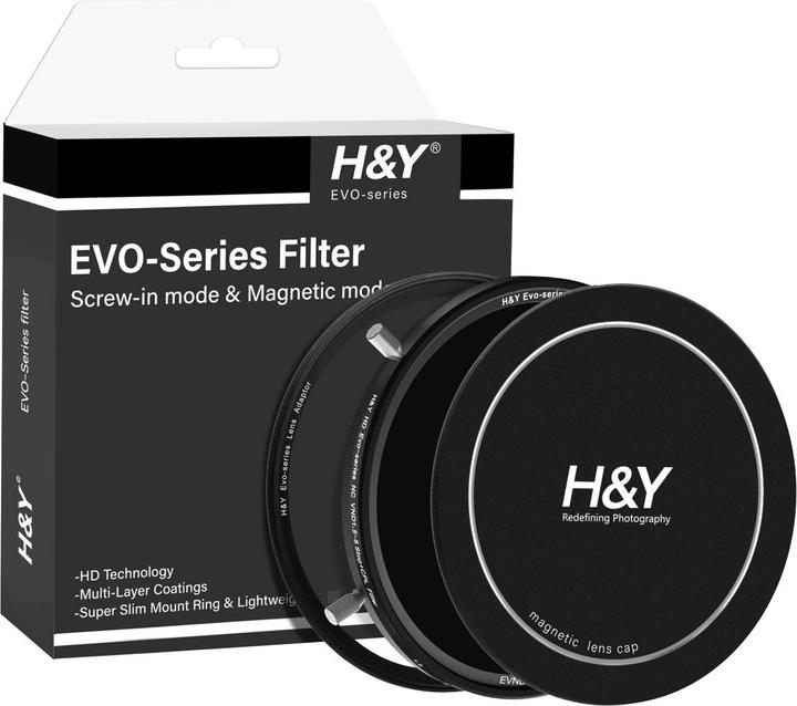 H&Y HD EVO ND3-32 Filter Kit 67mm (67 mm, Neutral density filter)