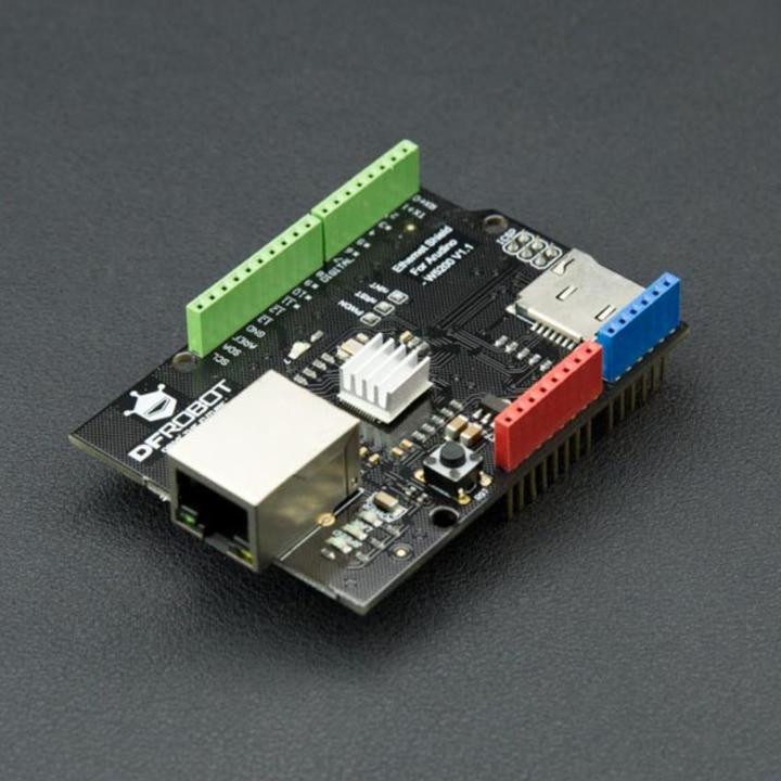 Image du produit DFRobot Bouclier Ethernet W5200 pour Arduino