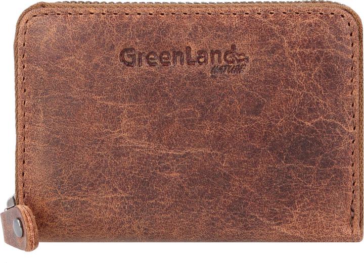 Immagine prodotto Greenland Nature Porta carte di credito Montana RFID in pelle 10,5 cm