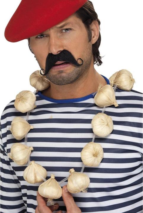 Produktbild Smiffys Knoblauch Kette mit 14 Zehen / Knollen
