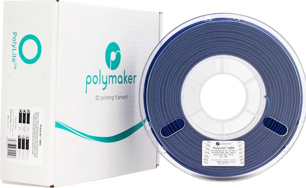 Produktbild Polymaker PolyLite ABS - Blue - 2.85mm (ABS, 2.85 mm, 1000 g, Blau)