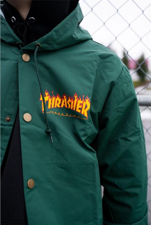 Immagine prodotto Thrasher Flame Logo Coach Jacket (L)