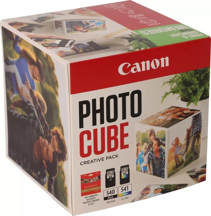 Produktbild Canon Ink/5x5 Phot Paper PP-201 40sheets+BK (M, C, Y, BK)
