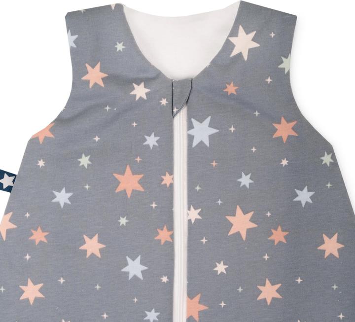 Actual product image Julius Zöllner Jersey Sleeping Bag - 74 - Shiny Stars (74 cm, 2.5 TOG, All-season)