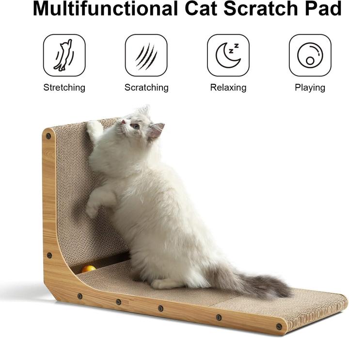 Produktbild Alopini Katzenkratzbrett (29 cm, Mehrfarbig)