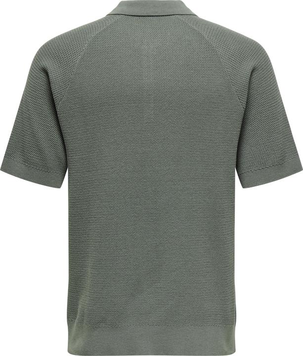 Actual product image Only & Sons ONSJAMES Gestricktes Poloshirt Polo (XS)