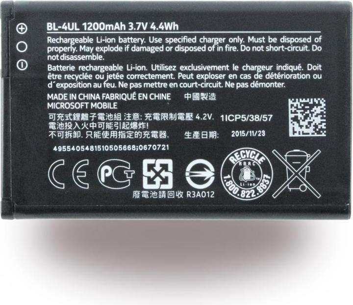 Actual product image Nokia Original battery BL-4C