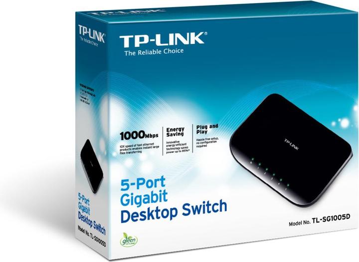 Produktbild TP-Link Tl-Sg1005d (5 Ports)