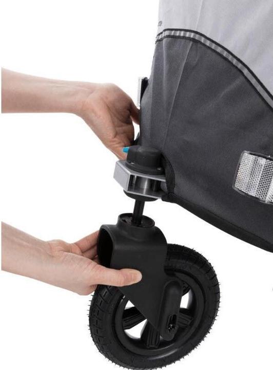 Actual product image Trixie Jogger front wheel for bicycle trailer (Dog, Reflectors)