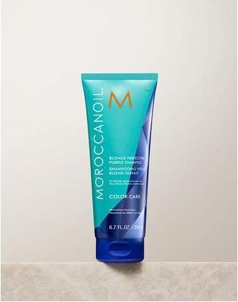 Actual product image Moroccanoil Color Care Blonde Perfecting Purple (200 ml, Silver shampoo)