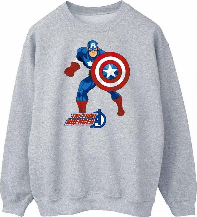 Produktbild Captain America Erwachsene The First Avenger Sweatshirt (XL)