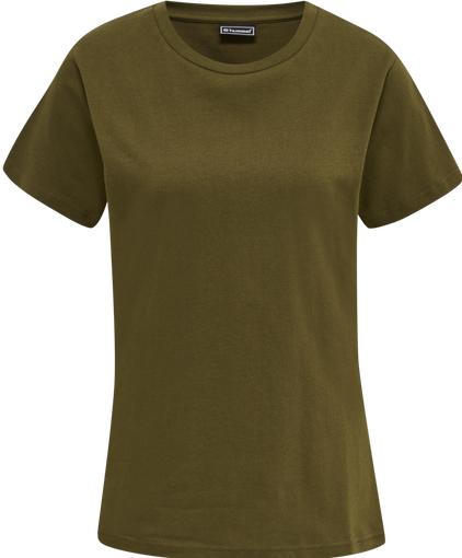 Actual product image hummel Red Heavy T-Shirt S/S Woman (M)