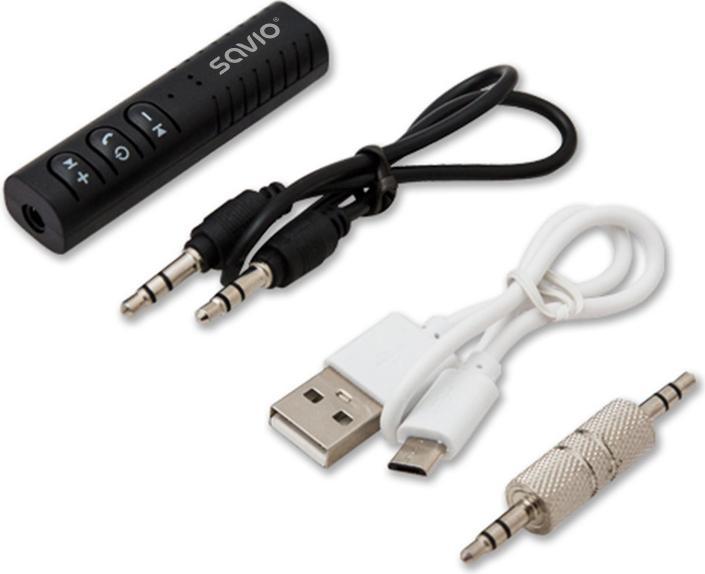 Actual product image Savio BT 3,5mm bluetooth adapteris (Transmitter & Receiver)