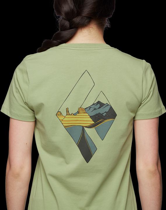 Actual product image Black Diamond W Desert To Mountain Ss Tee (XS)