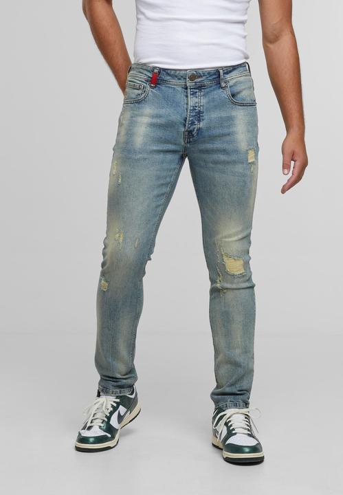 Actual product image 2Y Premium 2Y CARLOS DESTROYED SLIM FIT JEANS - 184641 (28)