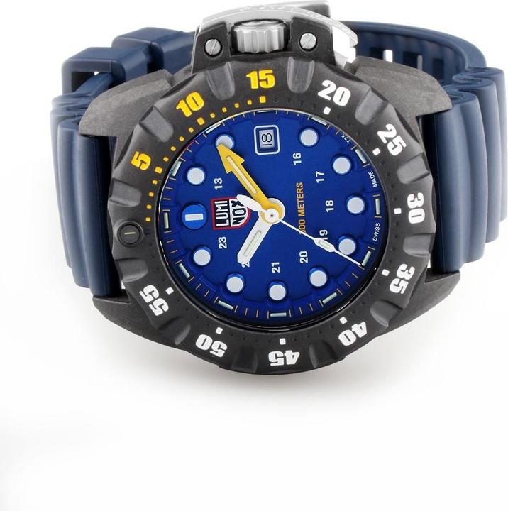 Produktbild Luminox Scott Cassell Deep Dive Carbon Blau (Analoguhr, 45 mm)