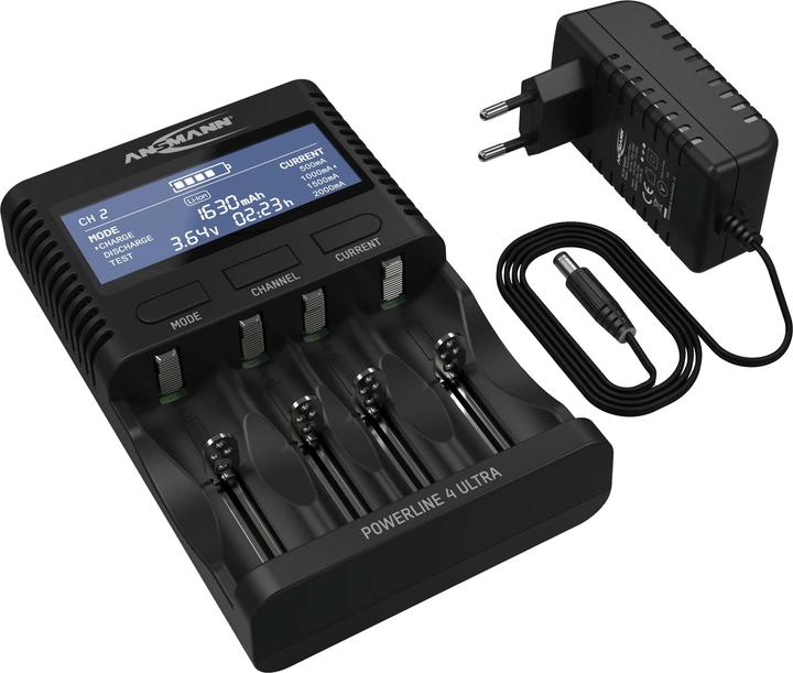 Ansmann Powerline 4 Ultra (1 Stk., Ladegerät ohne Akku)