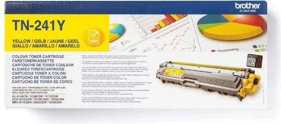 Actual product image Brother Tn-241y (Y)