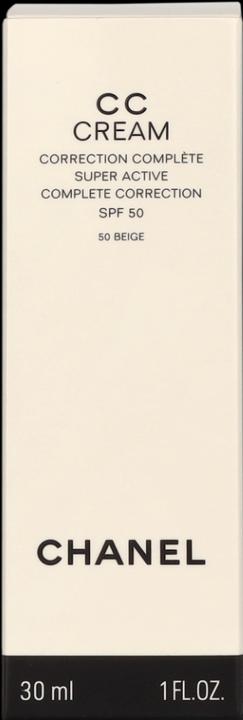 Actual product image Chanel CC Cream Sun Protection Factor 50 b50 (50 Beige)