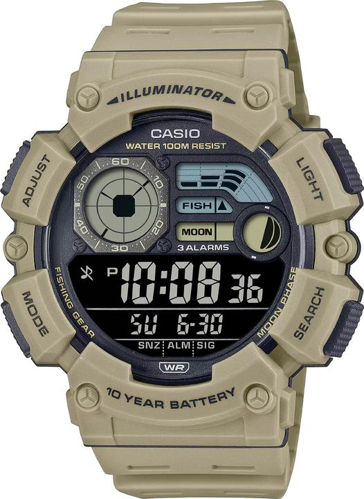 Immagine prodotto Casio WS-1500H-5BVEF (Visualizzazione della riserva di carica, 50 mm)