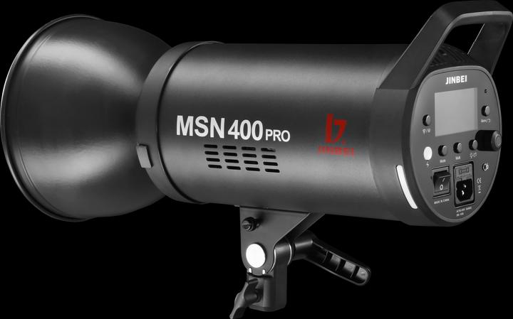 Actual product image Jinbei 1.01.021716 MSN-400 Pro HSS Studio Flash (30 W, Flash head)