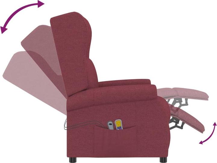 Actual product image VidaXL Elektrischer Massagestuhl