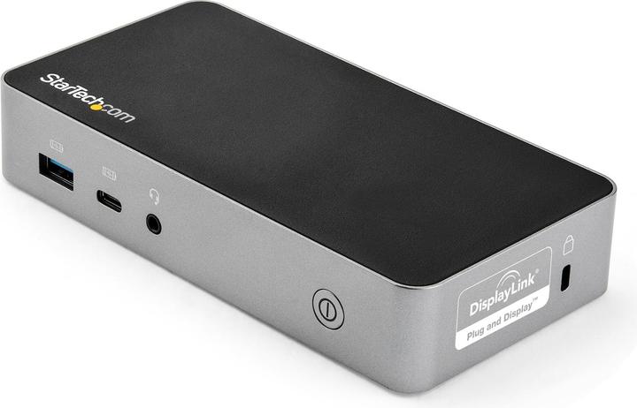 StarTech Dual-Monitor Dock (USB-A, USB-C, 4 Ports)