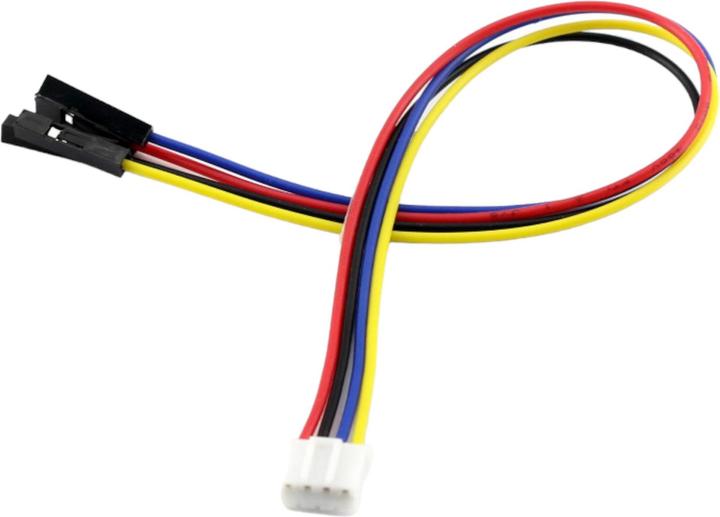 Produktbild WaveShare OLED Display Weiss 128x32 0.91" I2C mit PH2.0