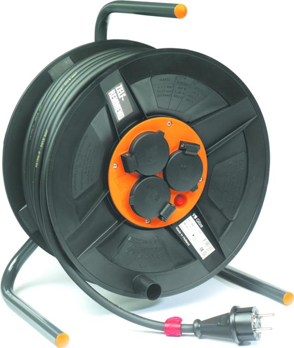 Produktbild Qwatt Pro QwattPro 1111121 Blackmaster BM300 Kabeltrommel 25mtr 3x2.50 (25 m, 2.50 mm²)
