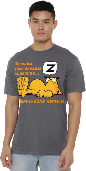 Immagine prodotto Garfield Stay Awake Maglietta Uomo (L)